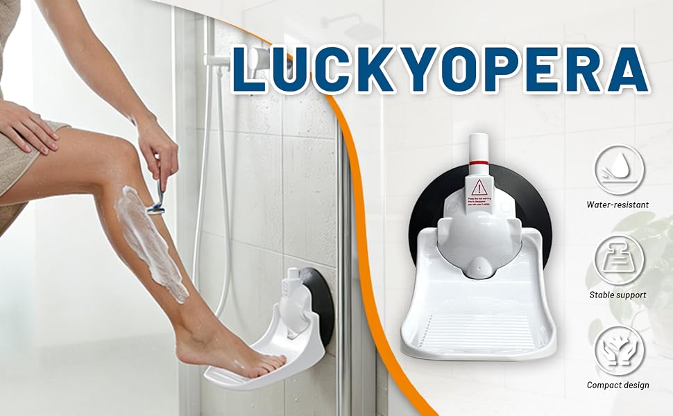 shower shaving foot rest
