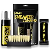 COZGO Shoe Cleaner Kit for Sneaker, Water-Free Foam Sneaker Cleaner 5.3Oz with Shoe Brush and Sho...