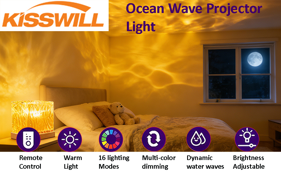 ocean wave projector light for home