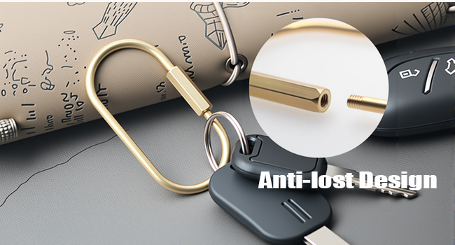Brass Key Rings