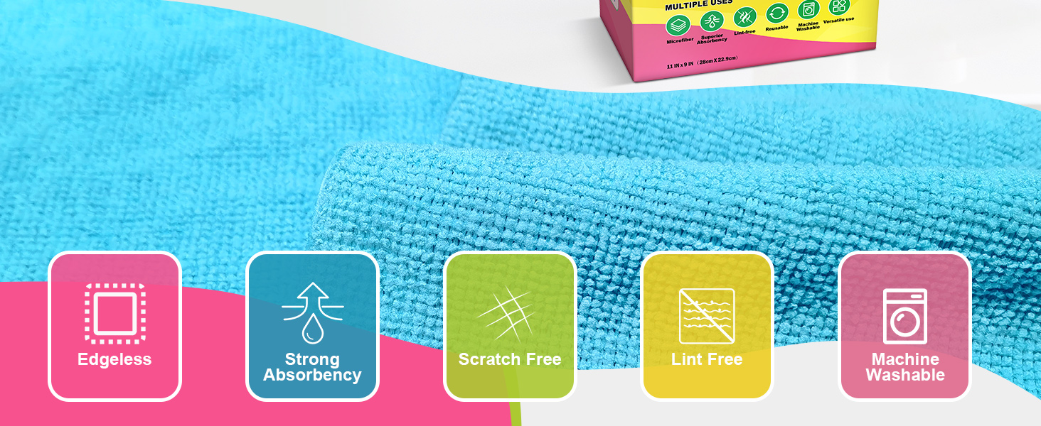 microfiber cleaning cloths