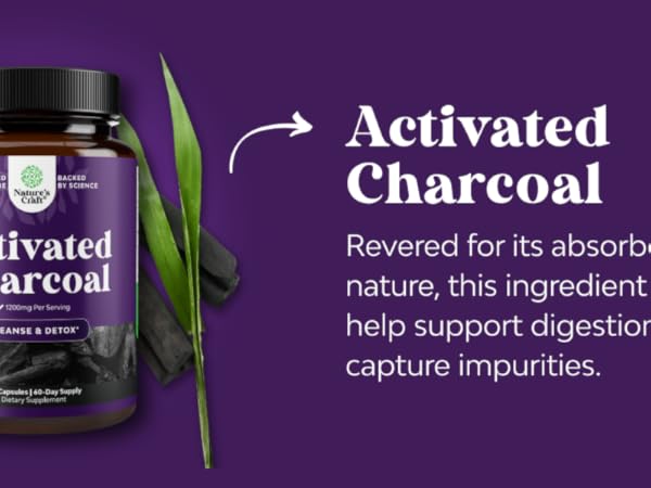 Activated Charcoal 180ct