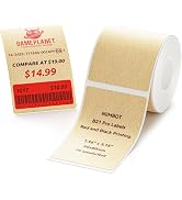 NIIMBOT Red&Black Labels for B21 Pro/B1 Pro/B2 Pro Label Maker, 1.97'' x 3.15''(50 x 80mm), Therm...