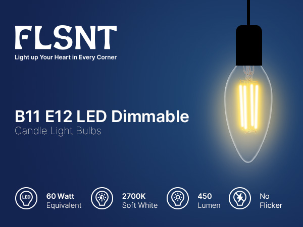 B11 E12 LED bulbs