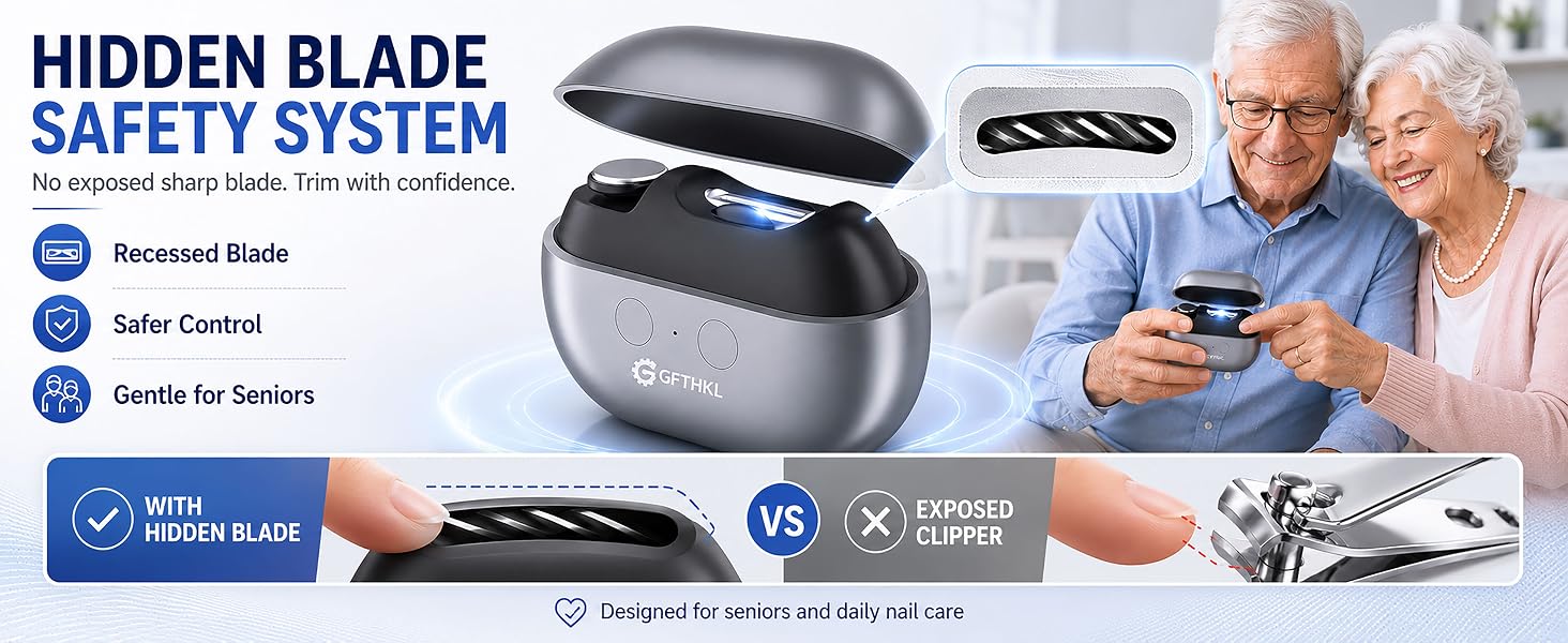 Electric Nail Clippers for Seniors