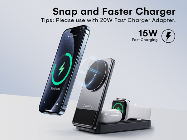 3 in 1 charging station apple
