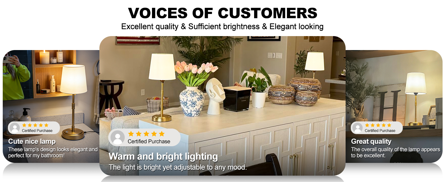 Delicate small table lamp