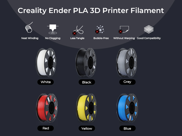 Creality 3D Printer PLA Filament 1.75mm
