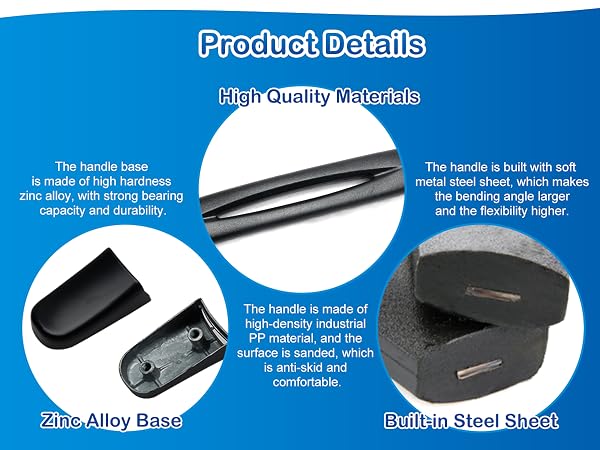 Black Luggage Handle Replacement
