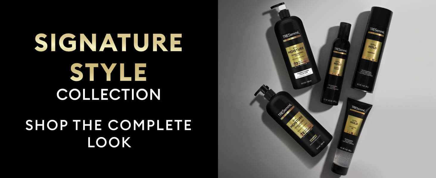 Complete Signature Style Collection range shot.