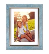 XUANLUO Picture Frames Set Rustic Retro Photo Frame with HD plastic cover, Wall Mount and Tableto...