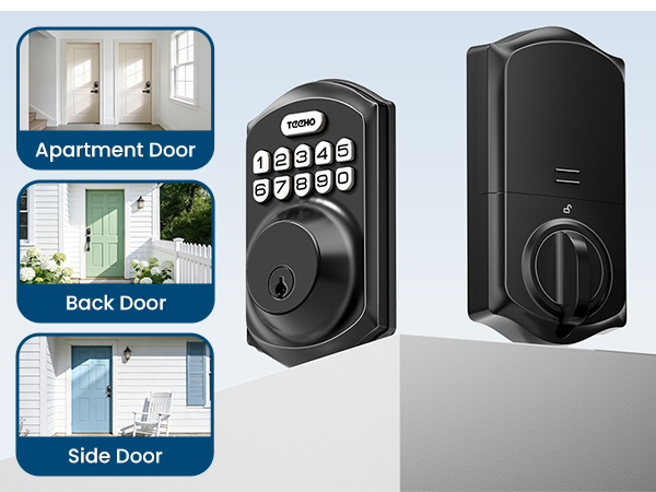 Suitable for front doors, back doors, side doors, apartment doors, and more for versatile home use.