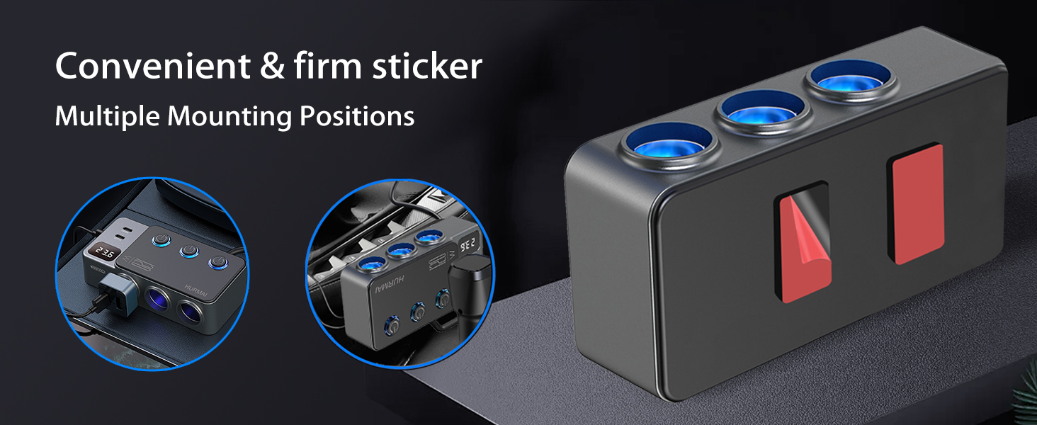 Cigarette Lighter Splitter