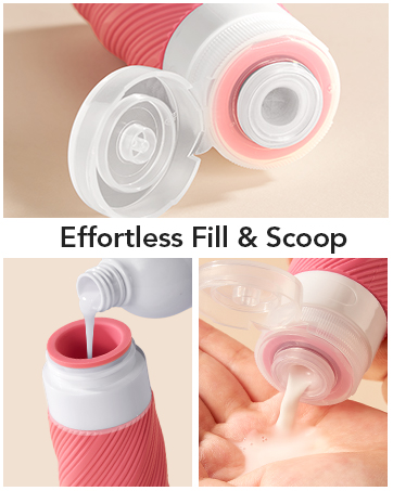 silicone travel bottles