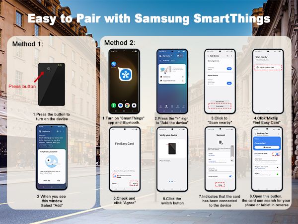 Easy to Pair with Samsung SmartThings
