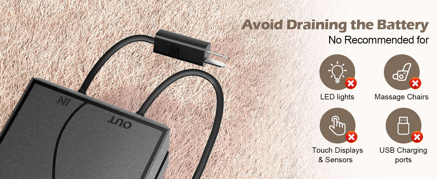electric recliner power supply