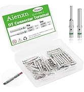 Aienxn 50 Pairs (100PCS) DT Pins Contact Size 16 Male Female Terminals, DT Connector/Terminal Kit...