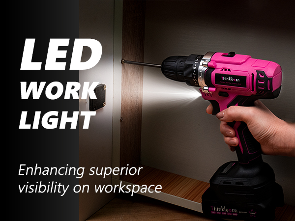 pink power drill set