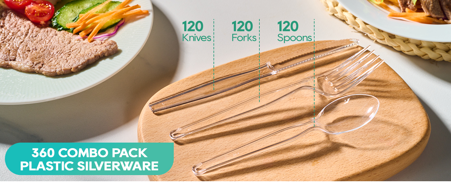 plastic silverware