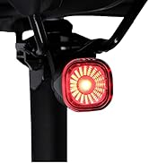 Gelielim Smart Bike Tail Light, Auto On/Off Brake Sensing Rear Bike Light, USB Rechargeable, IPX6...