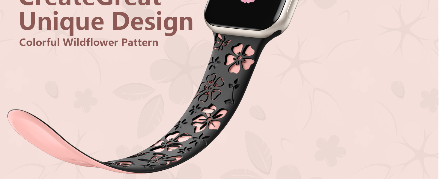 CG engraved watch band