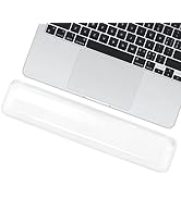 Arisase Soft Keyboard Wrist Rest Pad 14.06IN Comfortable Cool Silicone Cushion Typing Hand Pain R...