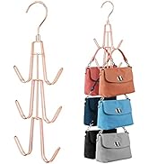 ZEDODIER Purse Hanger Organizer for Closet, 2 Pack Hanging Bag Holder, Keeping Purses Visible and...