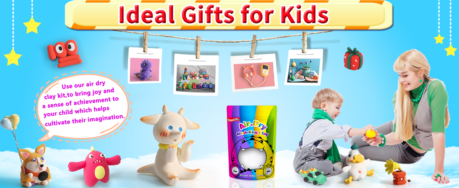 modeling clay, air dry clay, soft clay, DIY Craft