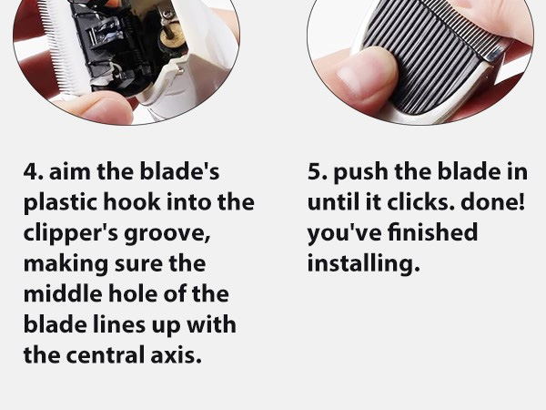how to replace blades