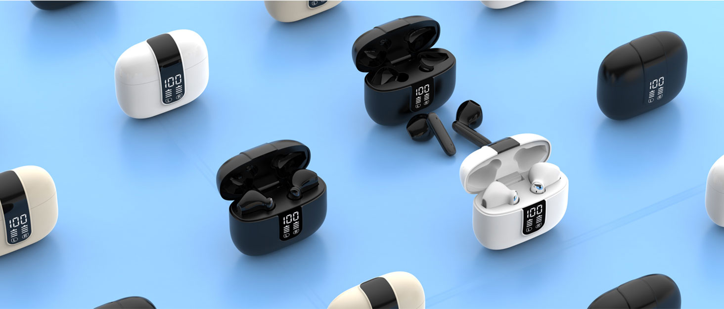 Wireless Earbuds Bluetooth 5.4, in Ear buds 6 Mic ENC Noise Cancelling for Clearer Call
