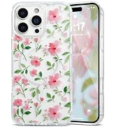 EYZUTAK Magnetic for iPhone 16 Pro Max Case Flower Case Compatible with MagSafe, Pretty Floral St...