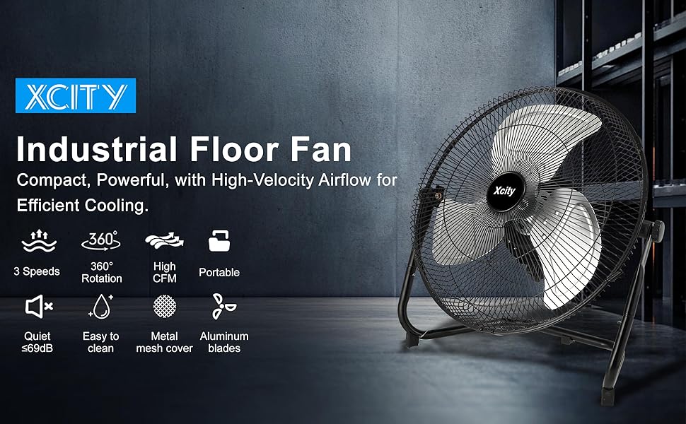 Industrial Floor Fan