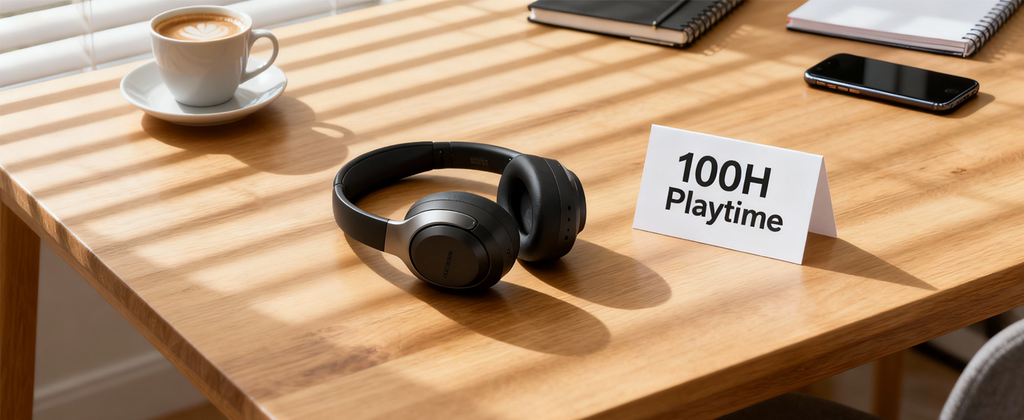 100 hour headphones