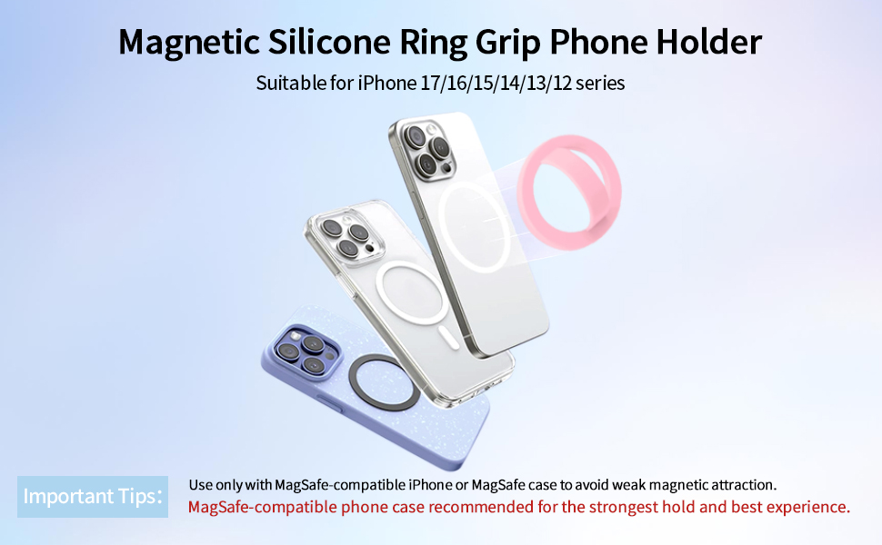 finger loop ring grip holder