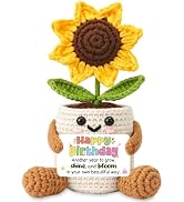SNOOZIA Sunflower Birthday Gifts for Women Wife Her Mom Bestie Sisters | Happy Birthday Sunflower...