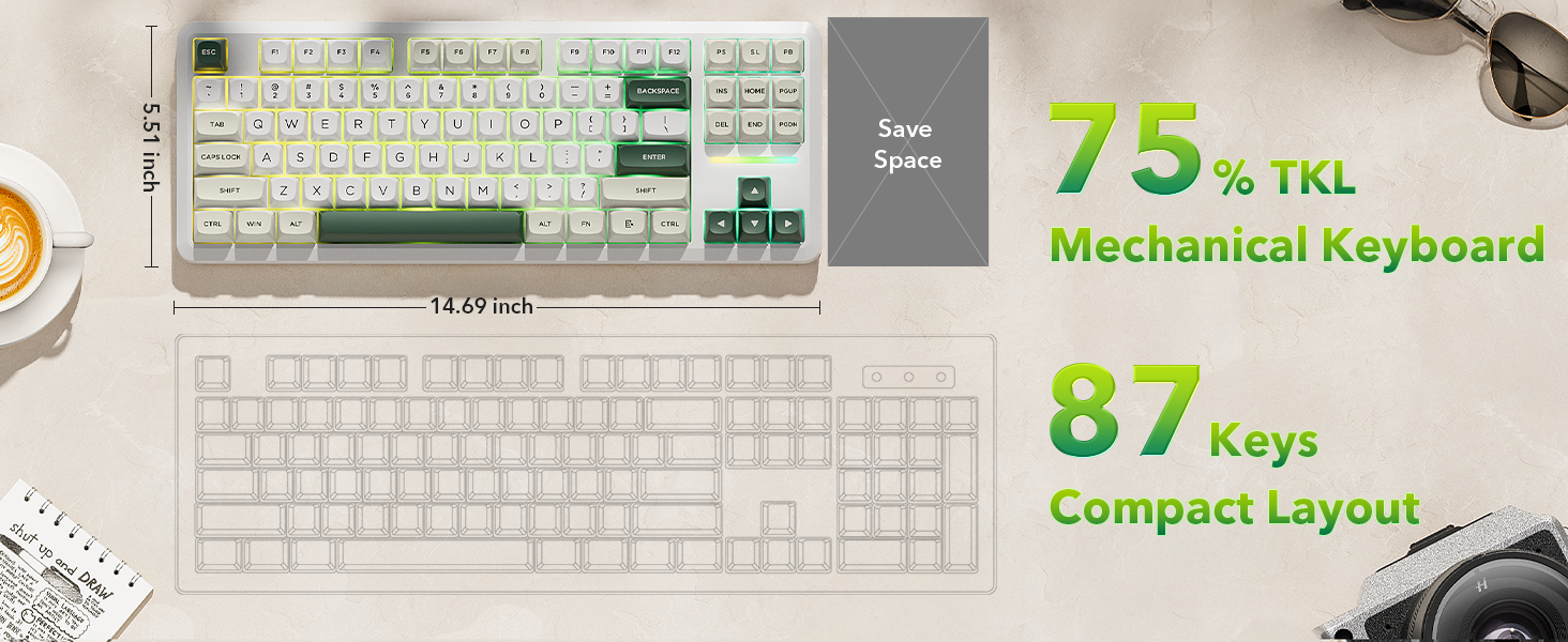 wireless gaming keyboard