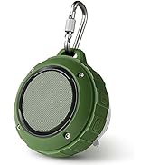 Kunodi Outdoor Waterproof Bluetooth Speaker, Wireless Portable Mini Travel Speaker with Subwoofer...