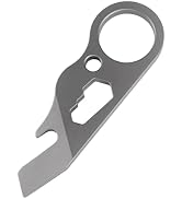 WARHERO Titanium EDC Pry Bar Multitool, Mini Keychain Prybar Tool, Portable Multitool, Wrenches, ...