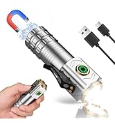 GuDoQi Pocket Flashlight with Clip, Mini Flashlight Rechargeable, Small Flashlights High Lumens, ...
