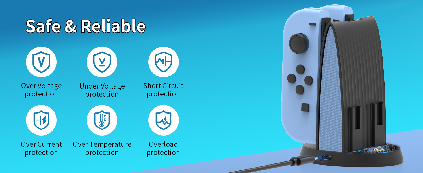 Controller Charging Dock for Nintendo Switch