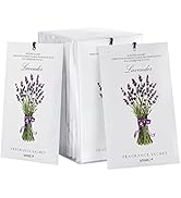 MYARO 12 Packs Lavender Scented Sachets Air Freshener for Drawer and Closet, Long-Lasting Sachets...
