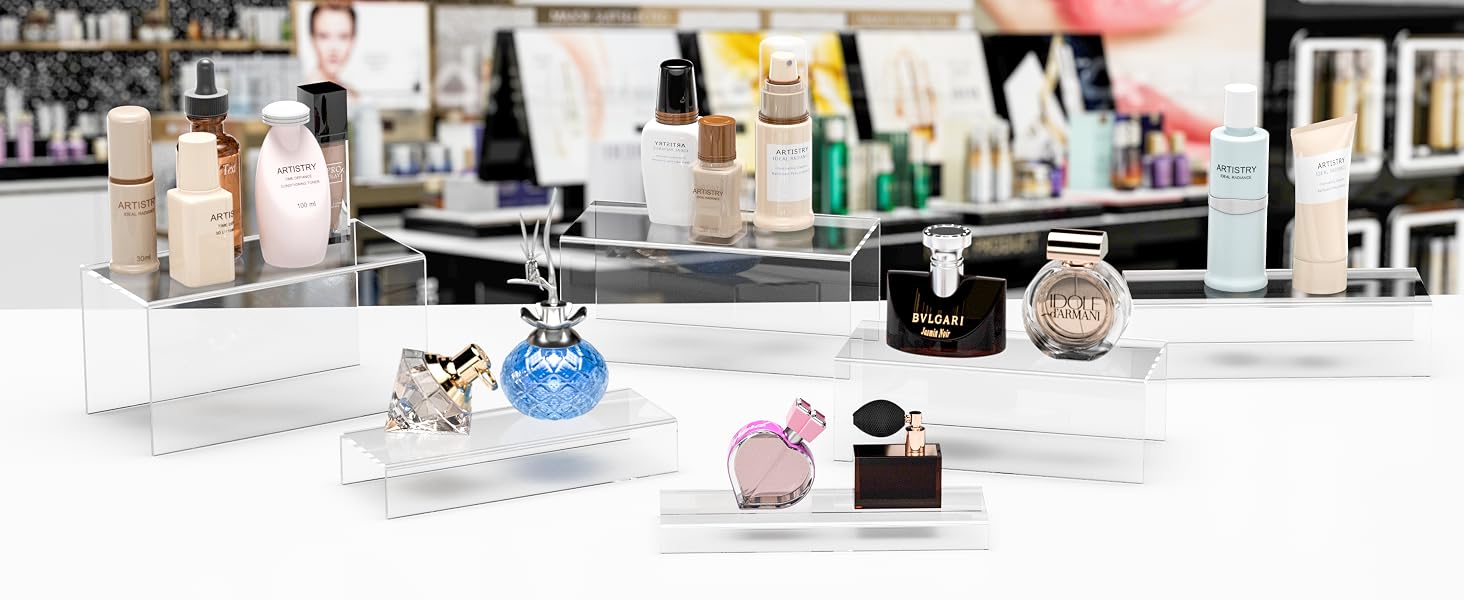 Acrylic Risers for Perfume or Cosmetics