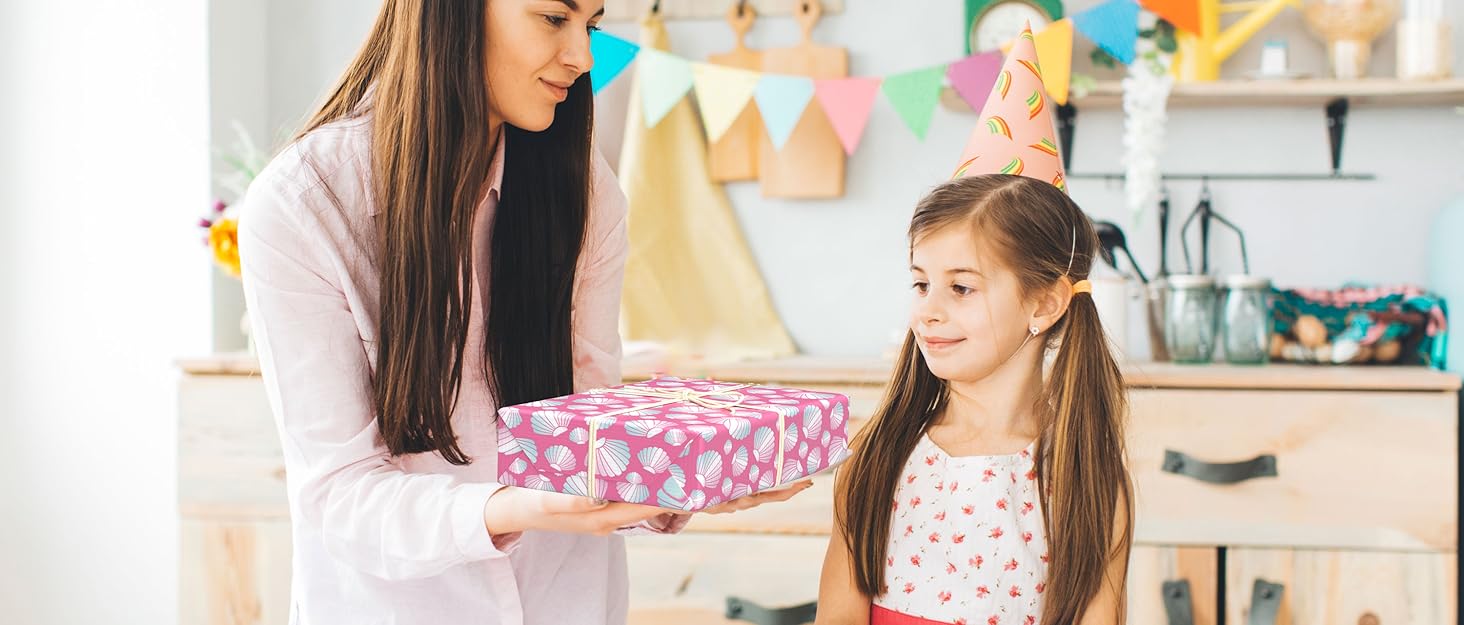 gift wrapping paper for girls