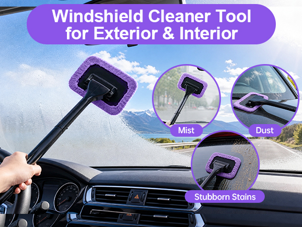 Windshield Cleaner Toolfor Exterior & Interior
