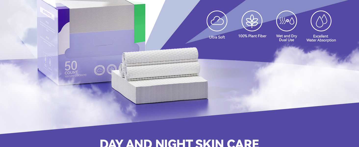 disposable face towel
