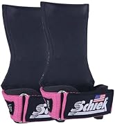 Schiek Sports Model 1900 Ultimate Grip Weight Lifting Straps - Red