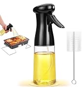 Leaflai Olive Oil Sprayer for Cooking, 200 ml Olive Oil Spray Bottle Premium Food Grade Oil Miste...