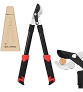 Yesker 19" Loppers Heavy Duty Branch Cutter Sharp Steel Blade Tree Trimmer up to 1" Diameter Cut ...