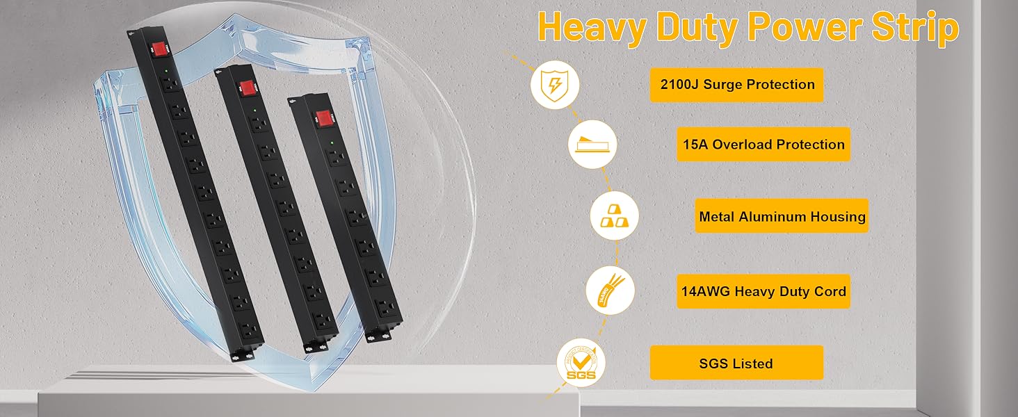 2100J Surge Protection