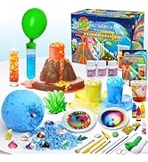 UNGLINGA 50+ Science Lab Experiments Kit for Kids, STEM Activities Educational Scientist Toys Gif...